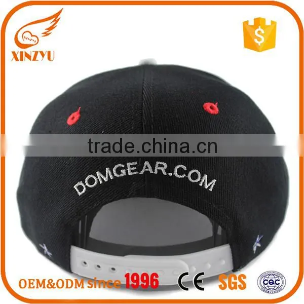 Custom Embroidered Design Your Own Short Bill Blank Snapback Caps photo-3
