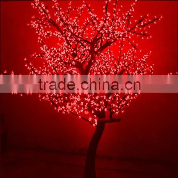 Colorful Nice Design Plastic Cherry Blossom Tree Led Artificial Outdoor Decoration Cherry Blossom Tree With High Quality photo-6