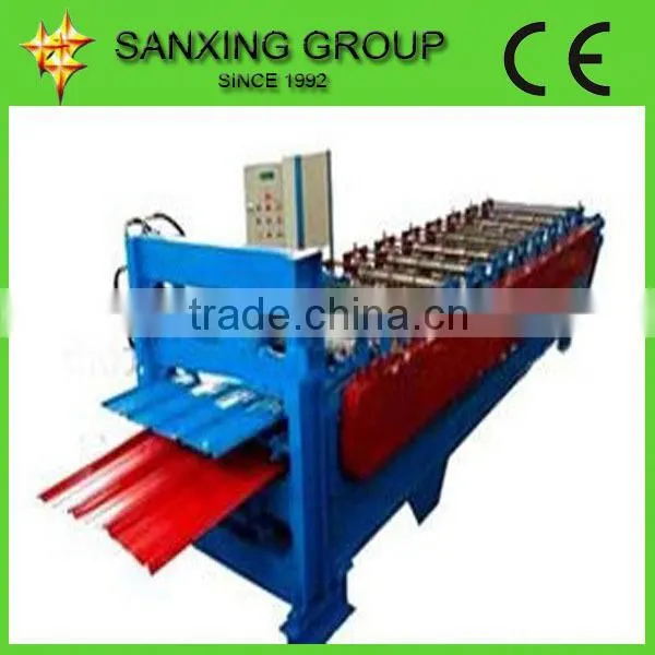 Double Layers Flat Roof Sheet Making Machine photo-4