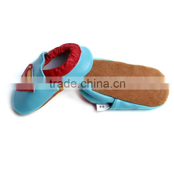 2016 New High Quality Fashion Cute Turquoise Cartoon Children Baby Boy Shoes photo-3