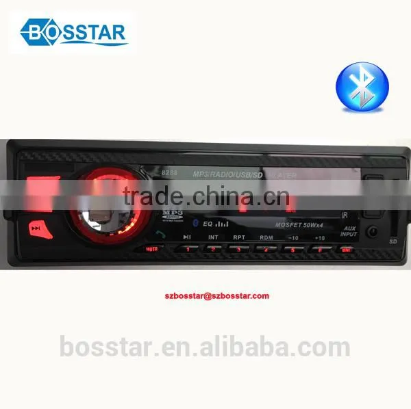 Fixed Panel Car Stereo With Car Kit Bluetooth Mp3 Player With fm Modulator for Fiat Stilo All Cars photo-3