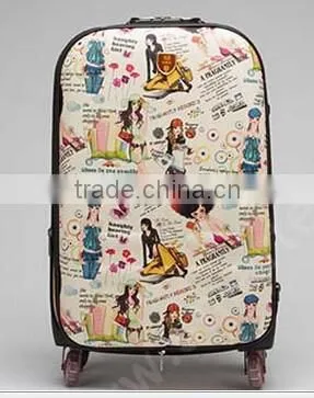 Soft 4 Wheels Cheap Trolley Luggage photo-4
