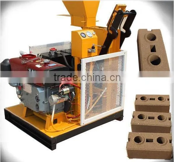 HR1-25 Semi-automatic Eco Brava Clay Brick Making Machine for Sale in Tanzania