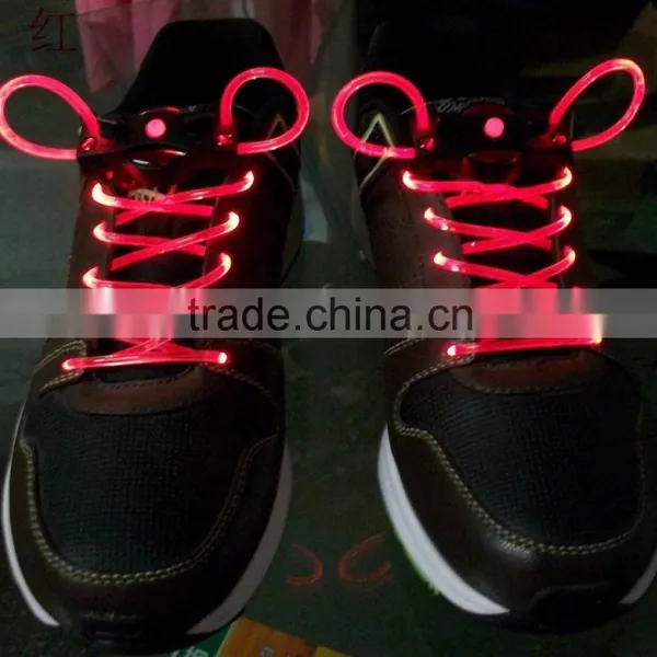 2015 Supplied Colorful Lighted Shoelaces Led Shoelaces Quality Choice