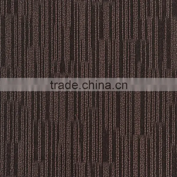 Machine Made Carpet Fabric With Pvc Back Carpet Tiles photo-2