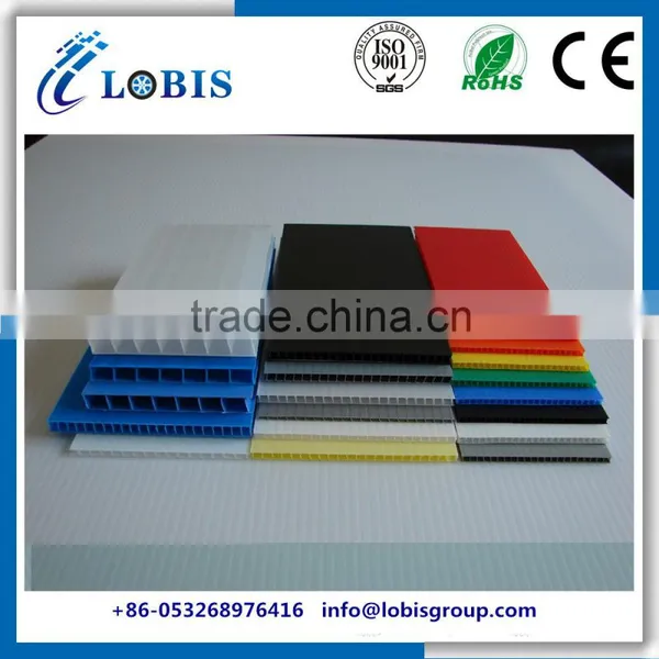 4mm Disposable Waterproof Corrugated PP Sheet photo-3