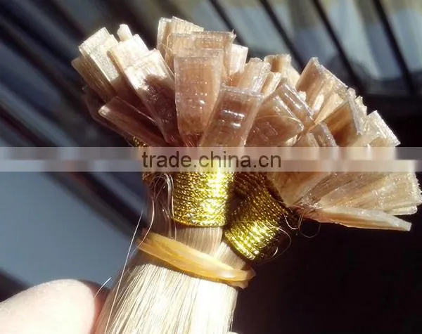 China Supplier Brazilian Hair Extension Flat Tip Hair Wholesale Hair Weave photo-6