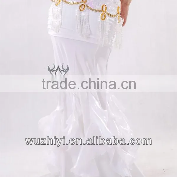 Fish Mermaid Belly Dance Costume Dresses Skirts Belly Dance Performance Costume QC1356 photo-4