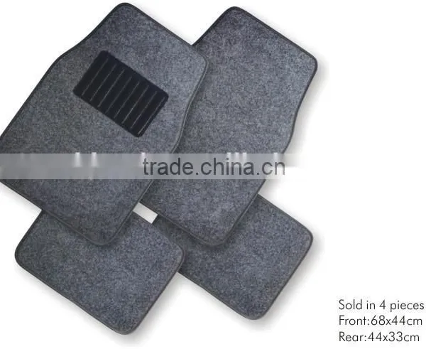 Universal Anti-slip Front & Rear Car Truck SUV Carpet Car Mat photo-2