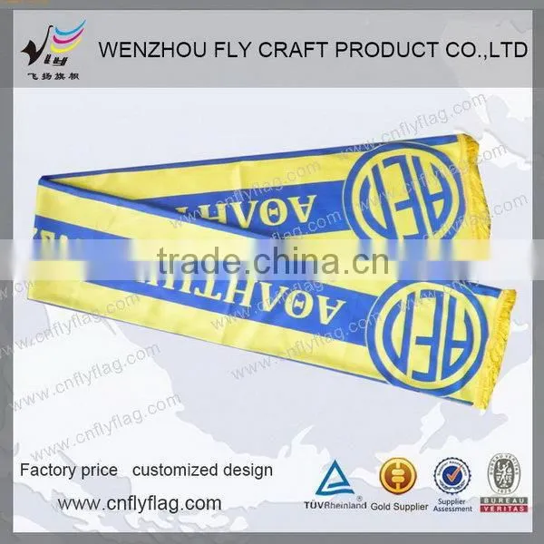 100% Polyester Satin World Cup Sports Scarf Soccer Team Mini Fan Scarf photo-4
