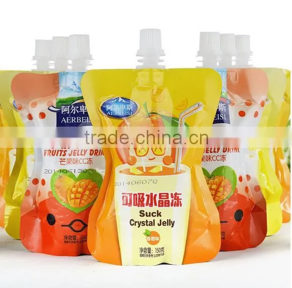 Customized Laminated Plastic Liquid Pouch With Spout photo-2