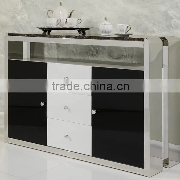 Finely Marble Inlay on Top of Stainless Steel Edge Ark photo-2