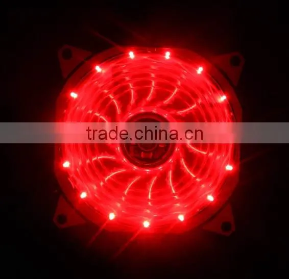 Computer Fan,CoolCox 120x120x25mm LED Axial Fan,12025 PC Case Cooling Fan, Chassis Fan,Sleeve or Hydraulic Bearing photo-4