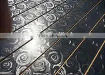 2015 Hot Sales Melamine MDF Slatwall Panels Plywood /displaying Board With Rose Printed for Construction Decorate Metarials photo-2