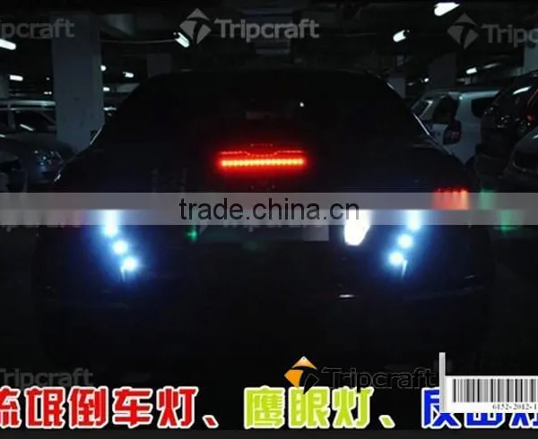 Tripcraft Factory 9W 12V Red Decorative LED Eagle Eye Lights Driving Daytime Running Auto Bulb photo-5