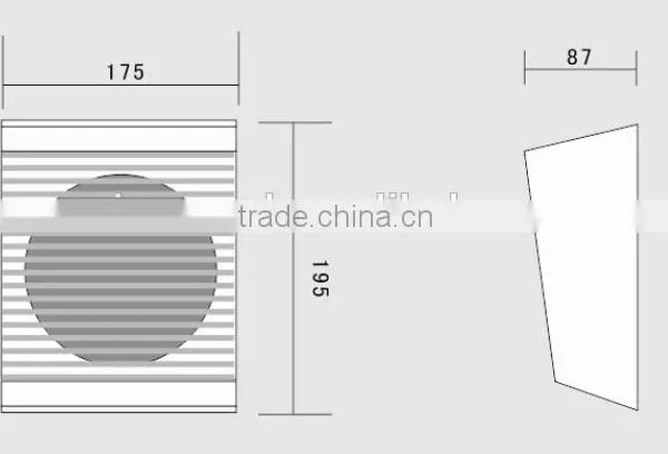 WS-623 Series 2016 Hot Sale Indoor Wall Hanging Speaker, pa Speaker Box photo-6