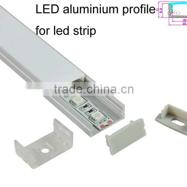 China Reliable Factory Recessed Wall Aluminium Led Profile for Surface Mounting photo-2