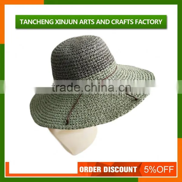 Custom 2016 Beach Straw Hat Natural Straw Hat photo-2