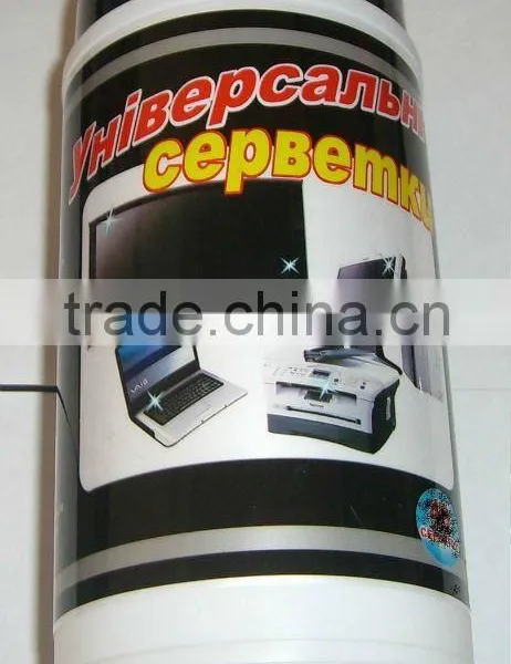 Computer Screen Lens Cleaner, Tube Pack Wet Cloth, CE Certification photo-5