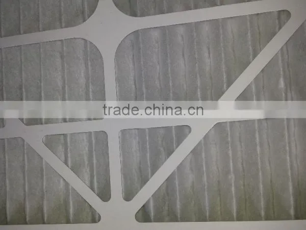 G1-G4 Cardboard Pleated HVAC Disposable Panel Pre- Filter photo-2