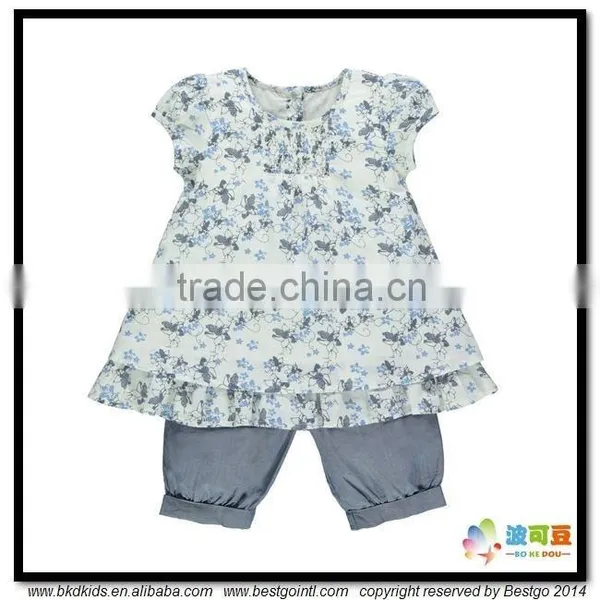 BKD 2016 New Arrival Cute Baby Girl Dresses Sets photo-2