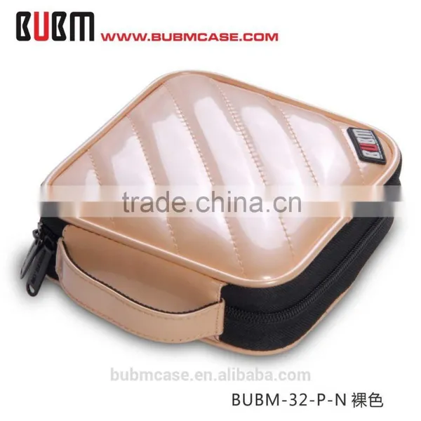 Fresh BUBM 32 Capacity PU Leather Cover CD Case CD Box DVD Case CD-ROM Holder Car Disc Case photo-2