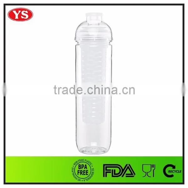 Eco-friendly BPA Free 800 ml Plastic Fruit Infuser Water Bottle for Drinking photo-4
