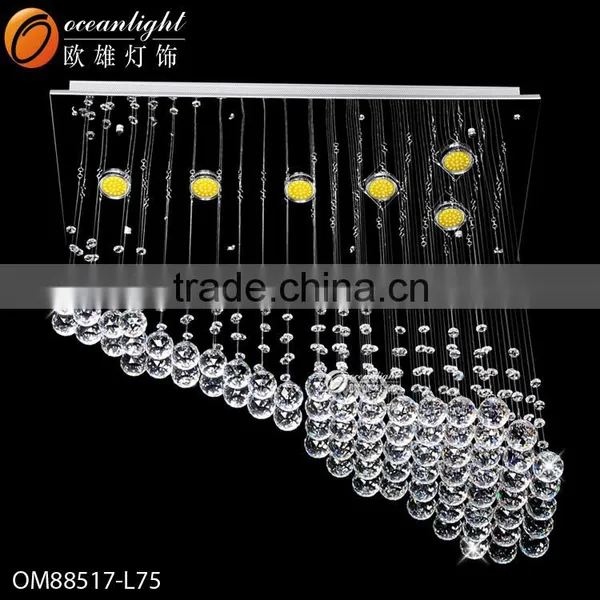 Lamparas Modernas Led Modern Led Lighting Modern Led Crystal Chandelier OM88544W photo-3