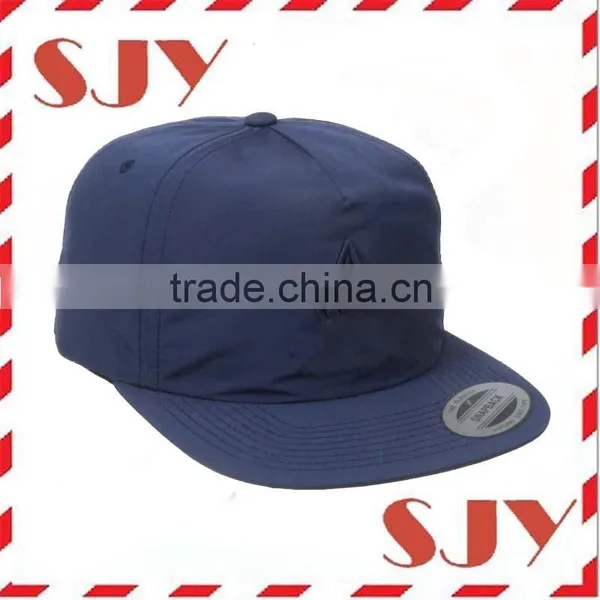 6 Panel Plain Snapback Cap Wholesale Blank Snapback Hat photo-4