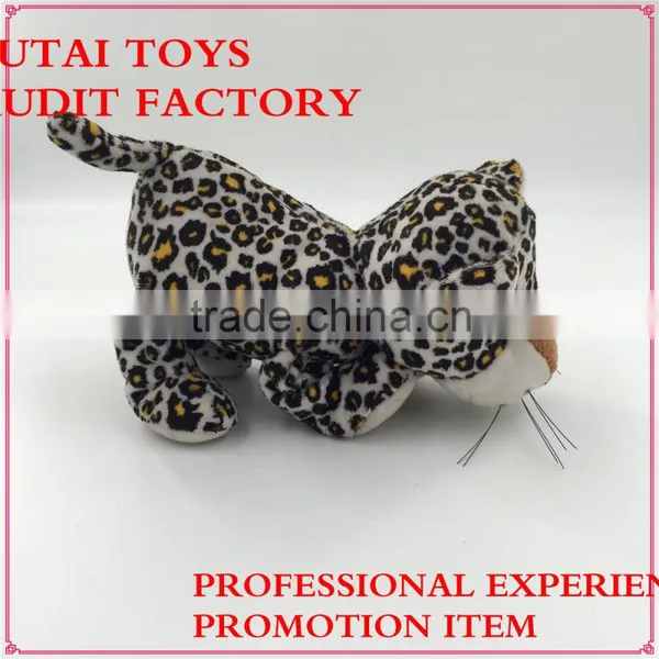 ICTI Sedex WCA SA800 Audit Factory Plush Leopard Stuffed Animal