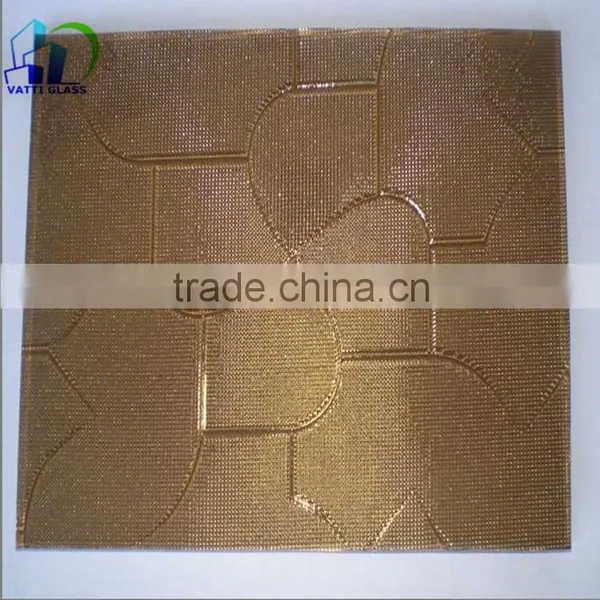 4mm Stained Glass Pattern Free, Patterned Glass /figued Glass Sheet photo-3