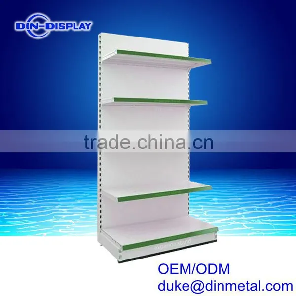 Supermarket Shelf Single Sided Made of Cold Thick Rolling Steel photo-2