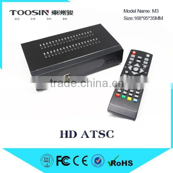 2015 Good Quality China Sipplier Digital tv Converter Set Top Box ATSC Receiver for More Country Market photo-3