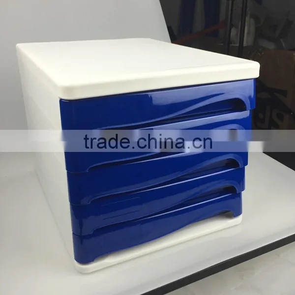 Hot Selling pp Plastic Office 5 Drawers Filing Cabinet photo-4