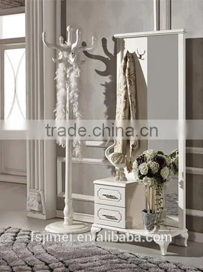 modern MDF standing coat rack