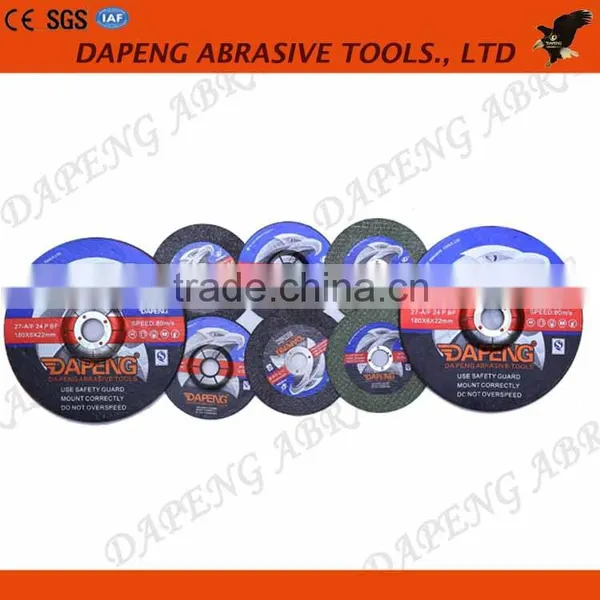 9'' 230X6X22MMChina Resin Bond Reinforced Abrasive Grinding Wheel / Disc photo-5