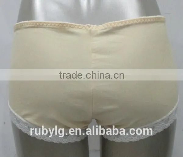 Guangzhou Ruby Factory Sexy Yellow Mature Women Japan Boxer Lingerie photo-3