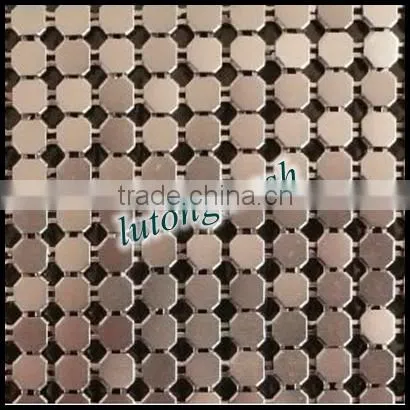 Anping Lutong Mesh Metallic Sequined Fabric/metallic Sequin/metal Sequins photo-6