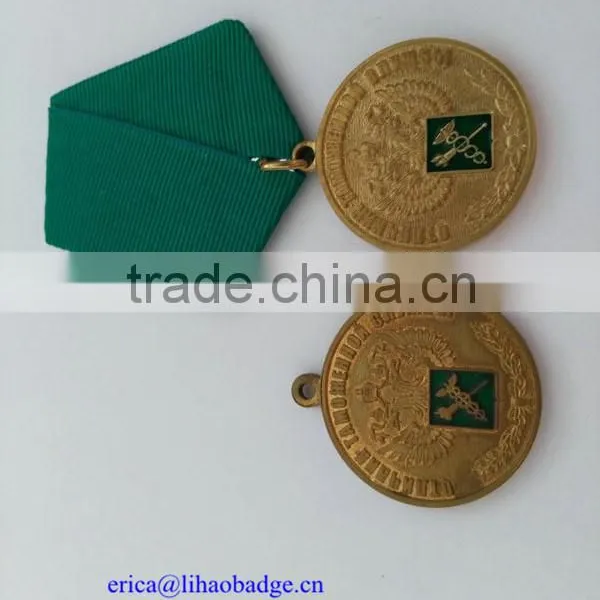 Custom Plated Metal Medal Russia on Sale photo-2