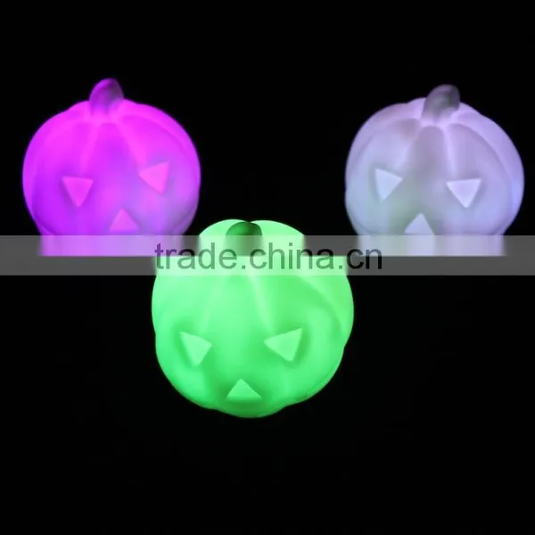 Halloween Night Light Colors Changing LED Pumpkin Light Holiday Light Lamp Novelty photo-5