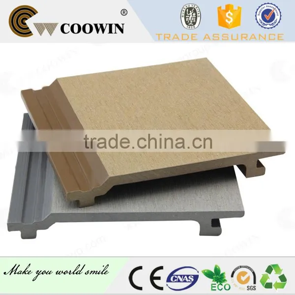 Wood Effect Wood Plastic Composite WPC Wall Cladding photo-5