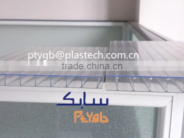uv Resisting Long Life Span pc Hollow Panel Sun Top Swimming Pool Cover photo-4