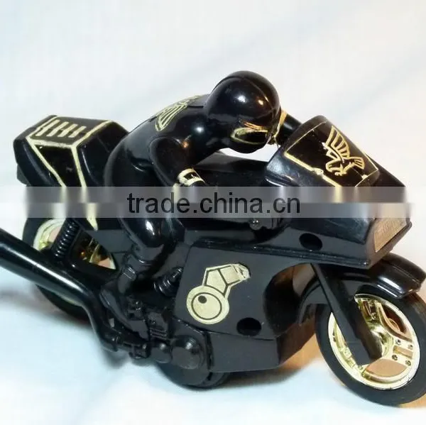 Plastic Pvc Pull-back Motorbike Man Toys;customized Plastic Motorbike Toys Men for Boys;oem Motorbike Plastic Toys Maker photo-2