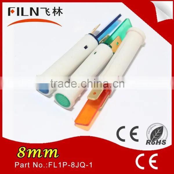 IP67 2015 Hot Waterproof Oven Mit Plastic 8mm 110v Red Led Signal Light photo-4