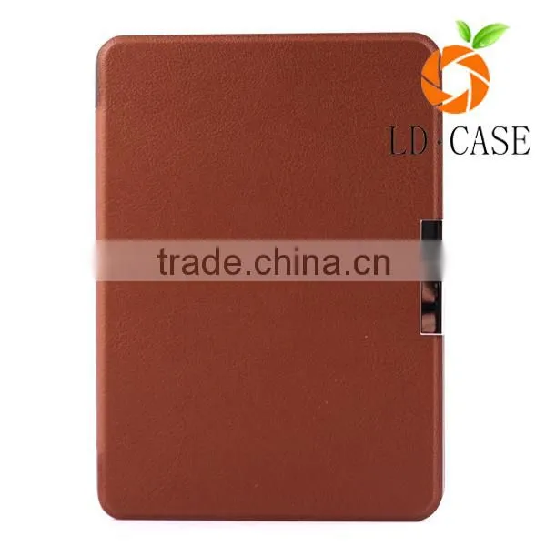 Lightest and Thinnest Protective Genuine Leather Cover for Kindle Paperwhite Case photo-3