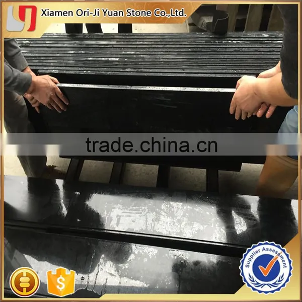 Hot Selling Granite G684 Polished Tiles Fuding Black Pearl Slab Granite photo-6