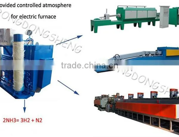Ammonia Dissociation Hydrogen Generation Furnace for Industrial Bright Brazing photo-4