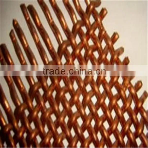 Copper Wire Mesh Crimped Wire Mesh photo-2