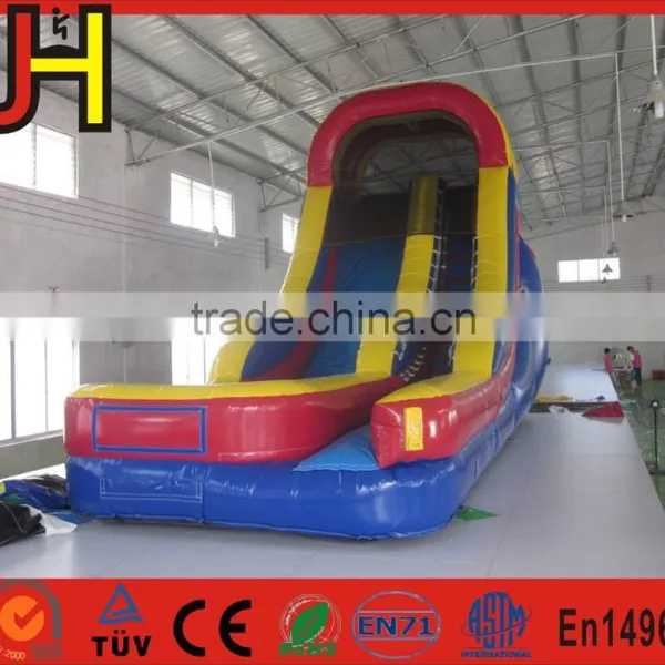 18 ft Water Slide Wet or Dry Super Max Splash Speedy Single Lane Deluxe Slide photo-3