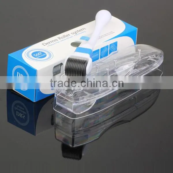 600 Micro Needle Face and Body 360 Rotating Derma Roller 0.25mm photo-2